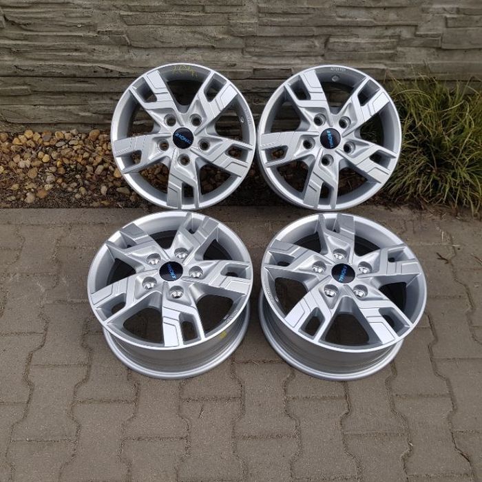 4x 6,5x16 ET60 5x130 Nowy komplet felg aluminiowych Fiat Ducato,  Peugeot Boxer,  Citroen Jumper
