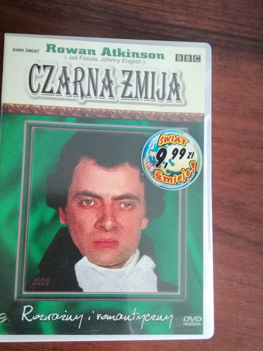 Płyta DVD Rowan Atkinson "Czarna żmija, rozważny i romantyczny".