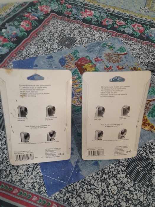 Conjunto de acessórios para o cabelo diversos