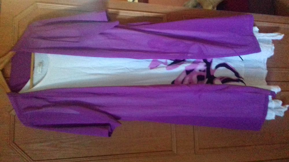 Komplet damski-sukienka +narzutka