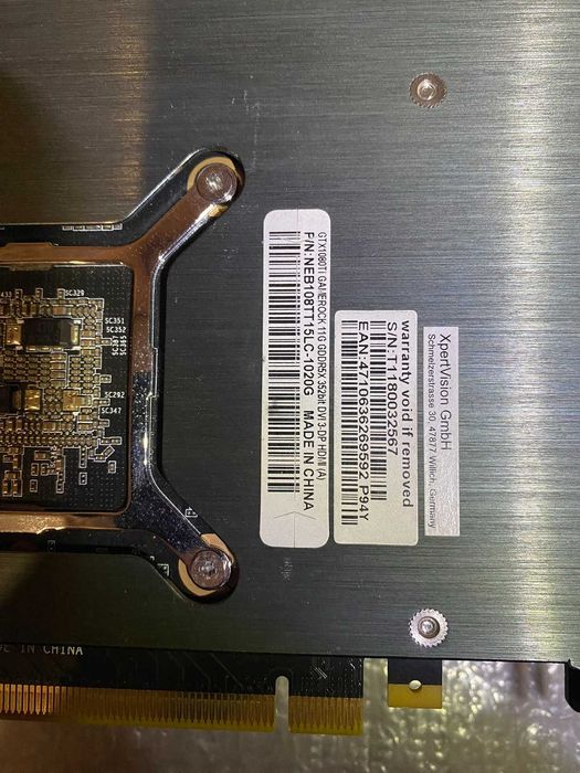 Nvidia GTX 1080 ti Palit Game Rock