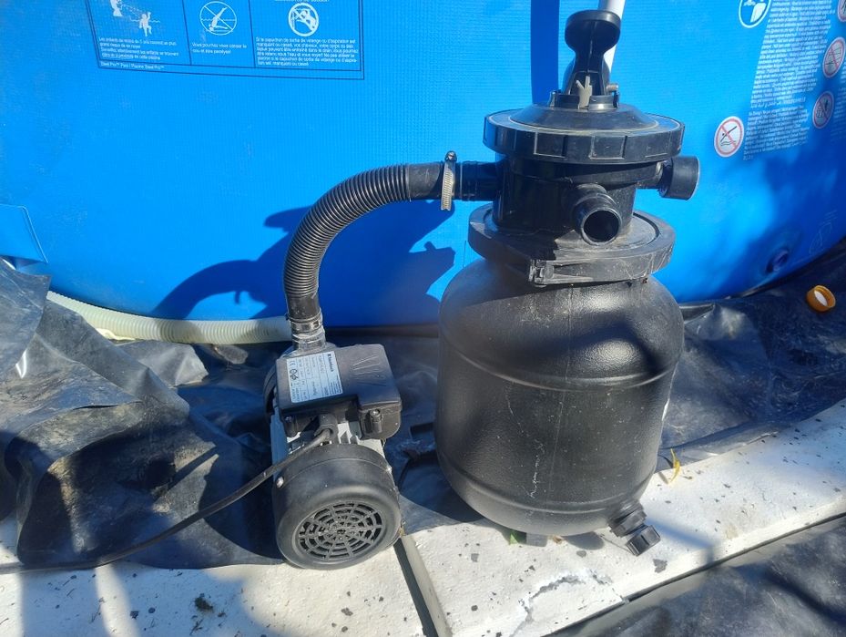 Basen stelażowy bestway 295x76+ pompa piaskowa steinbach