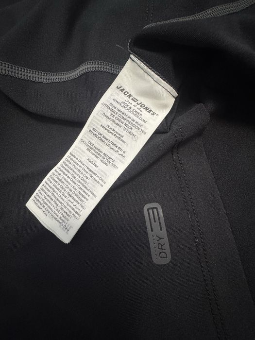 Футболка спортивная компрессионная термо  мужская jack & jones tech