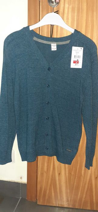 Casaco menino malha fina-novo