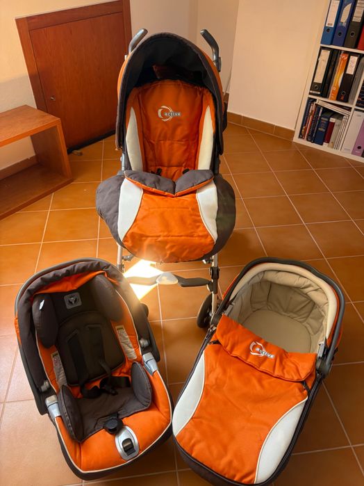 Carrinho bebé trio