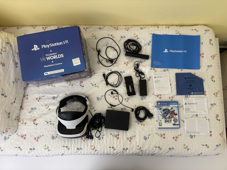 PlayStation VR + jogo Astro Bot para PS4