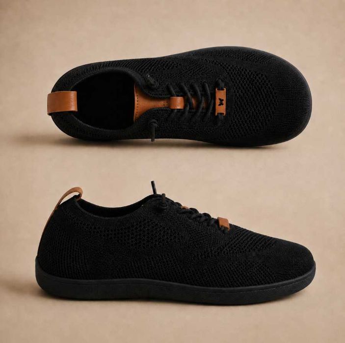 Buty barefoot czarne – Butfly | przewiewne, minimalistyczne (36–44)