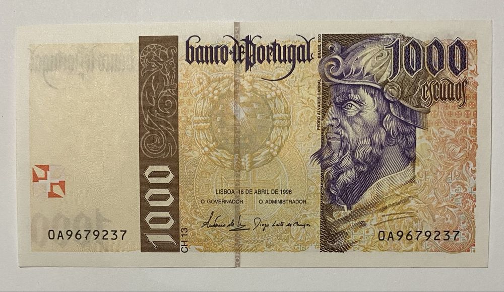 Nota 1109 - Mil Escudos 1996