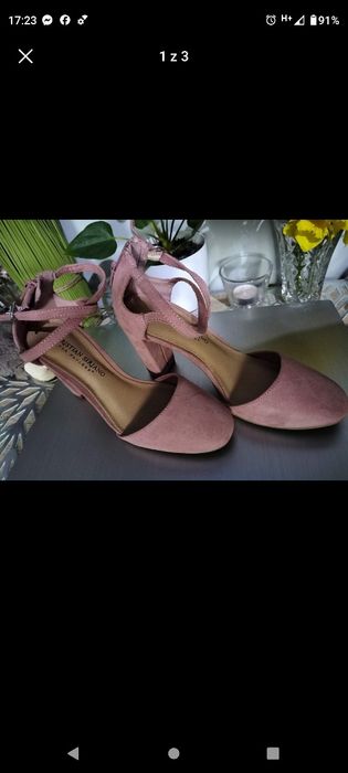 Buty damskie na obcasie