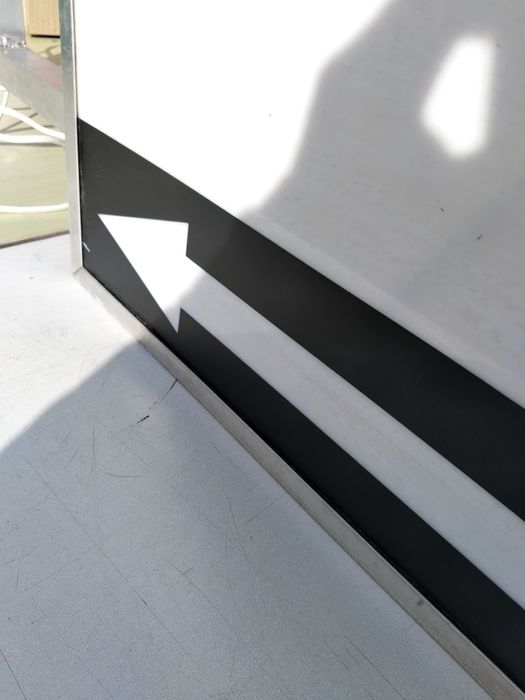Konstrukcja szyld reklamowy aluminium