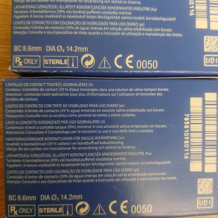 Soczewki kontaktawe, miesięczne, -2.00, Bausch&Lomb