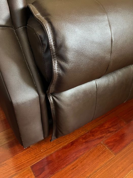 Sofá com chaise longue novo