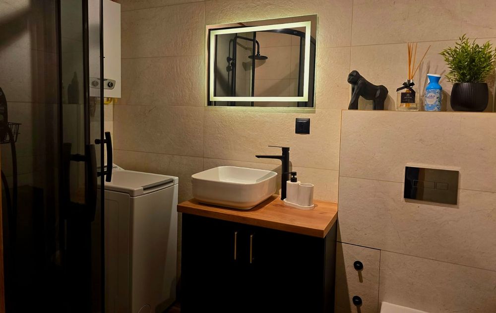 Apartament z jacuzzi/wanna/studio fotograficzne