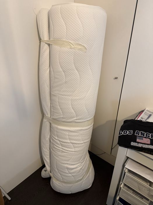 Sobrecolchão, branco, IKEA 160x200 cm