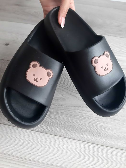 Gumowe klapki miś 40/41