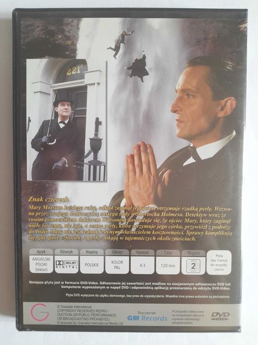 Sherlock Holmes 4: ZNAK CZTERECH - DVD
