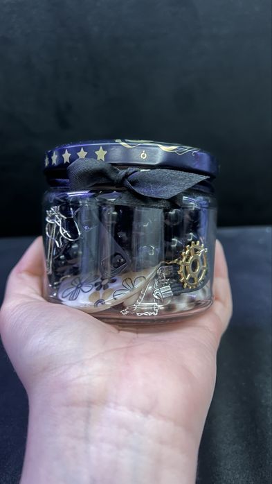 Słoik z biżuterią alternative / emo