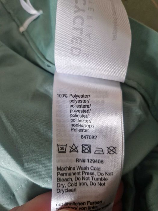 Spodnie typu Palazzo, zielone, nowe, Bon Prix rozm. 42