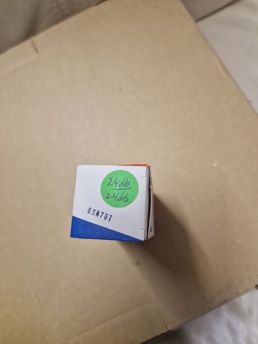 Valvulas sorte 6SN7GT