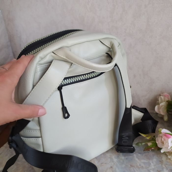Жіночий рюкзак, колір фісташка, 32*27 см