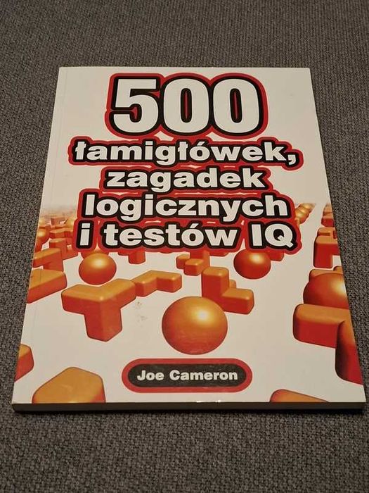 A4 500 łamigłówek logicznych zagadek, NOWY