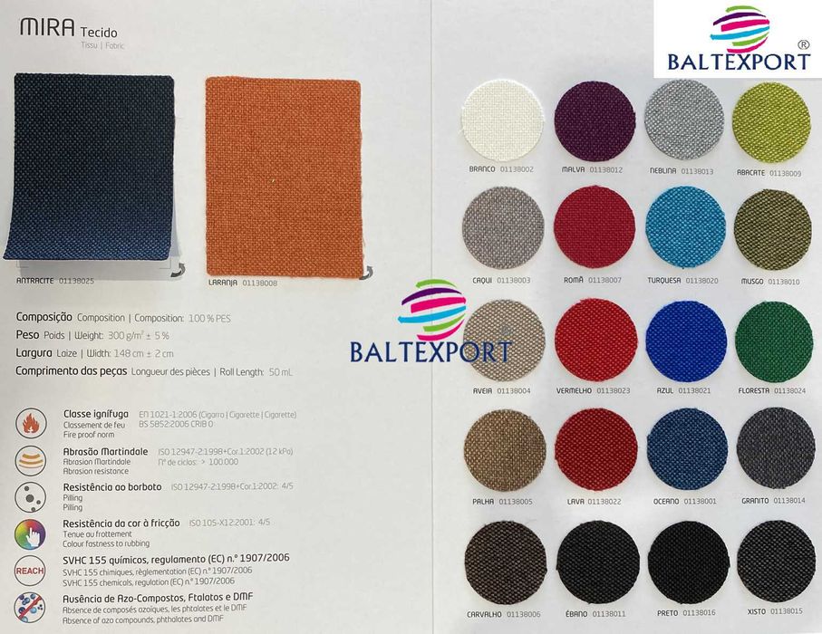 Cadeira Formação c/Palmatória Drt|Esq. Revest. Tecido / Pele Sintética