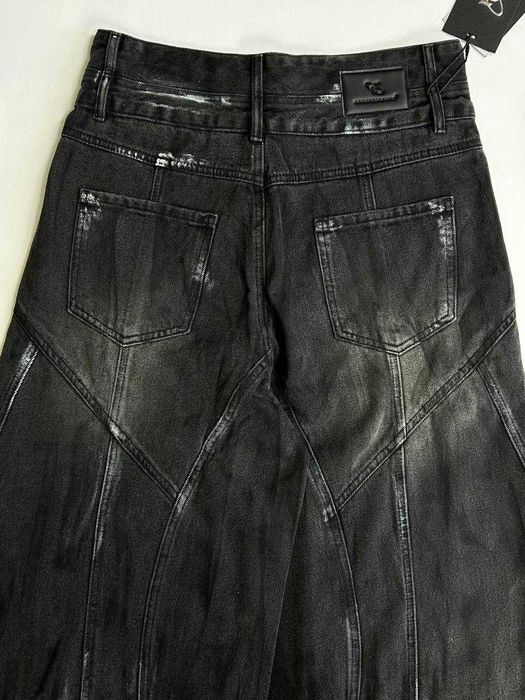 Джинси Cargo faded baggy opium archive джинсы черные чорні штани S M L