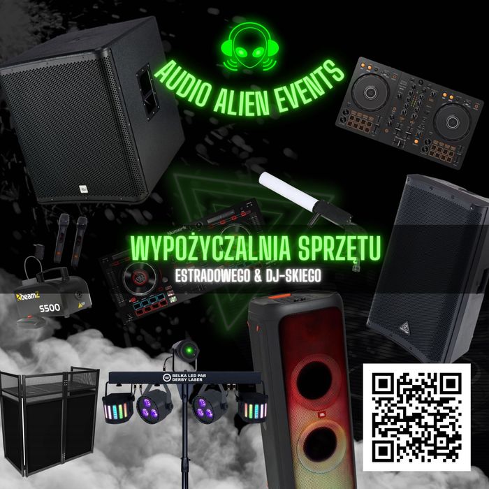 Wynajem | Wypożyczalnia sprzętu estradowego DJ nagłośnienie na imprezę