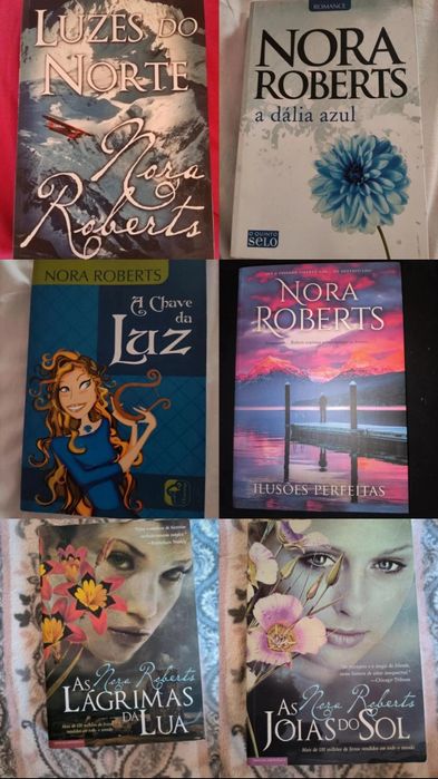 Lote de livros Nora Roberts