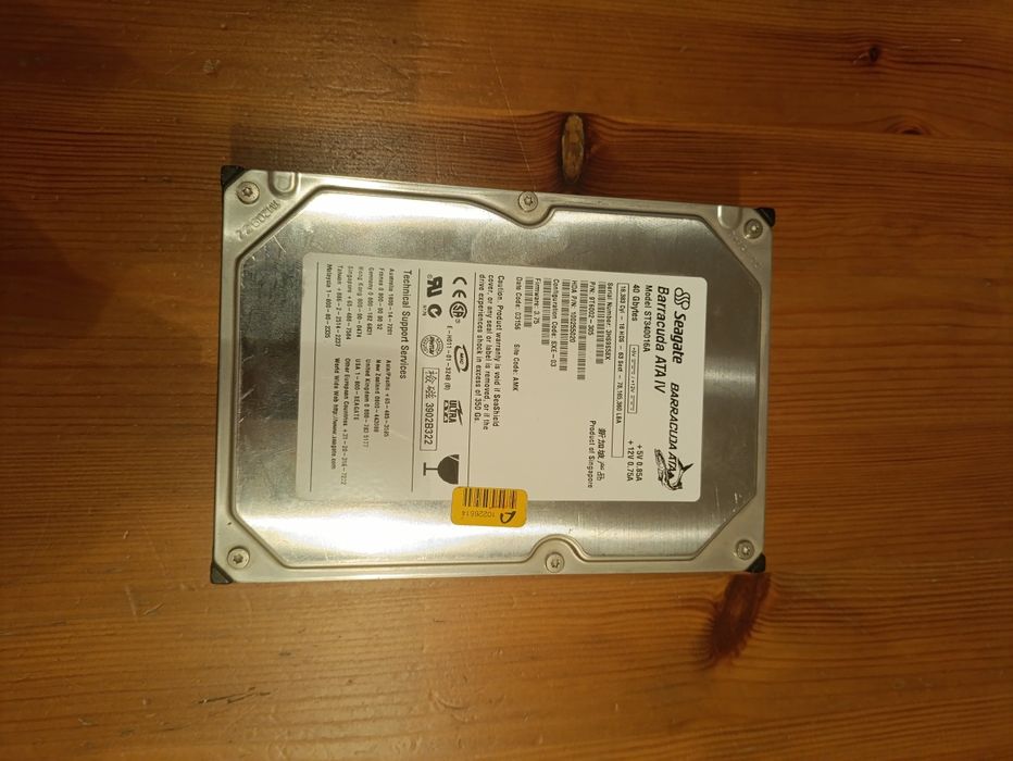 Dysk HDD Seagate Barracuda ATA IV 40GB