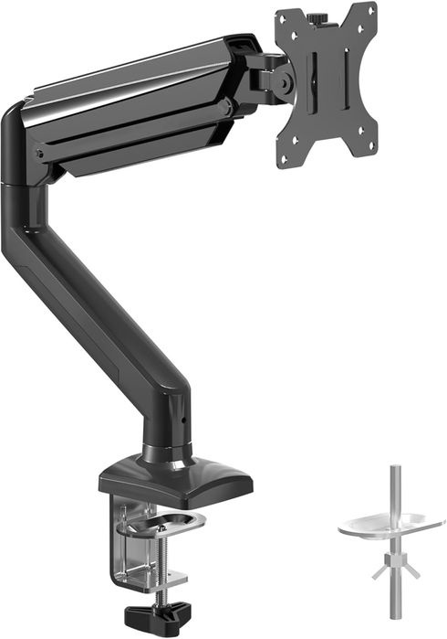 кронштейн для монітора Suptek MD01A (13-32", до 9кг) газліфт, чорний