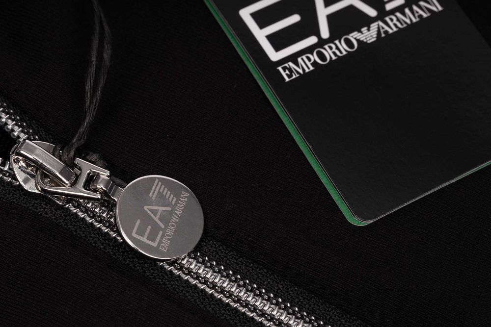 EMPORIO ARMANI EA7 sportowy damski dres BLACK