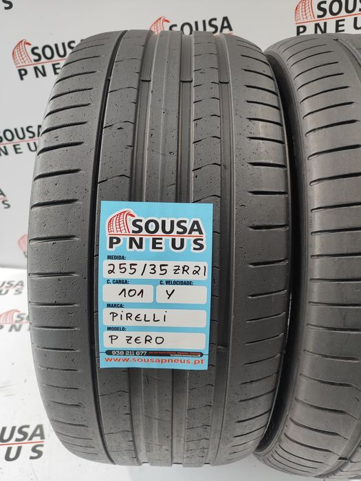 200 Euros 2 pneus como novos 255-35ZR21 Pirelli - Oferta dos Portes
