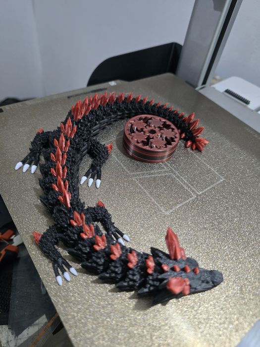 Dragao de fogo 3D