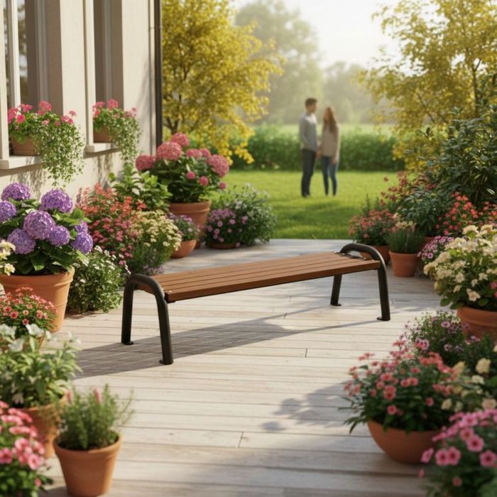 Ławka Primario bez oaprcia 175 cm Polski Producent stabilna