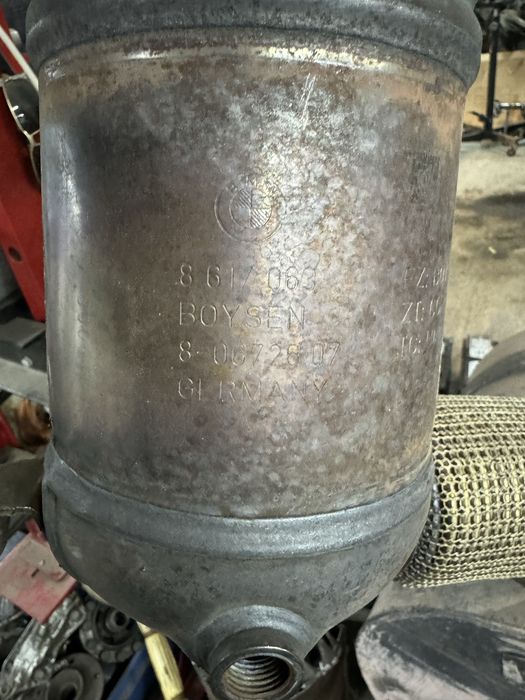 Катализатор БМВ 2 Ф44 М235 B48 306л.с. Глушитель Глушник BMW F44 M235