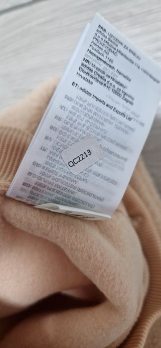 Adidas spodnie dresowe dresy sherpa