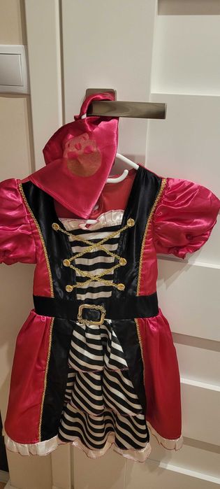 Przebranie, strój, kstium pirata, piratki 110-116