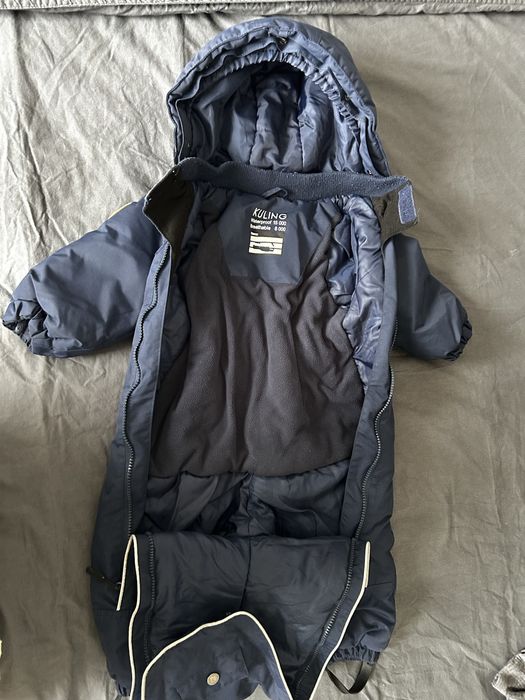 Kombinezon czapka i body merino