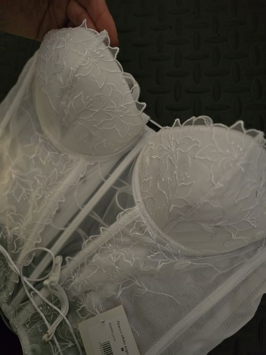 Новий білий корсет Adel Lingerie, Розмір М