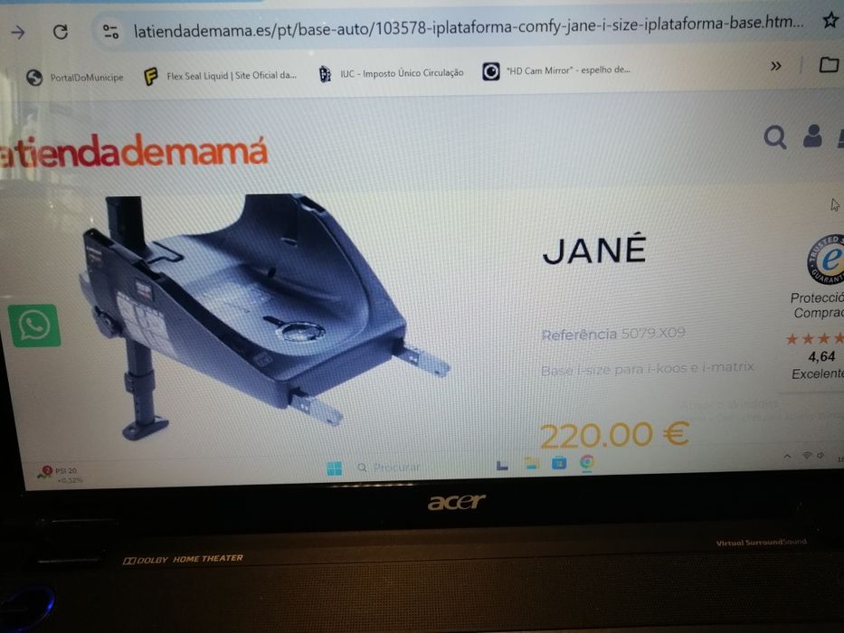Cadeira Bebé  C Ovo C Planta forma Rotativa Matrix