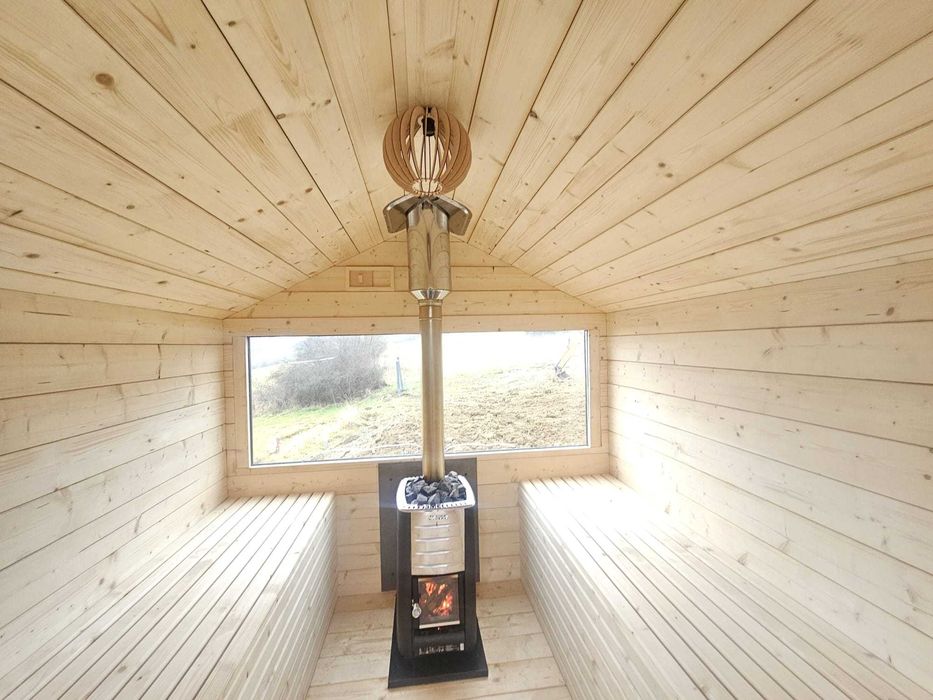 Sauna ogrodowa, HONEY, mobilna,