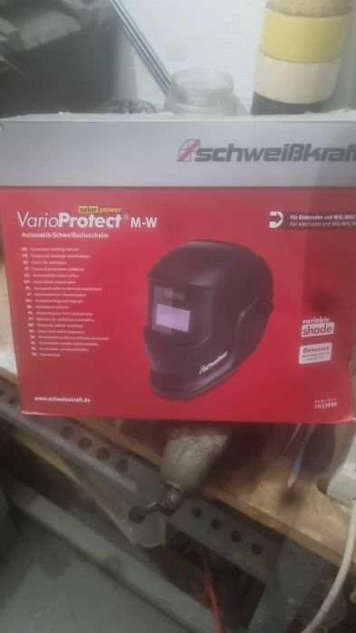 Capacete para soldar praticamente novo