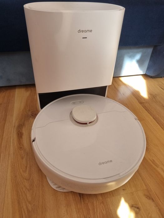 Robot sprzątający Dreame D10 plus z stacją opróżniająca nowa bateria