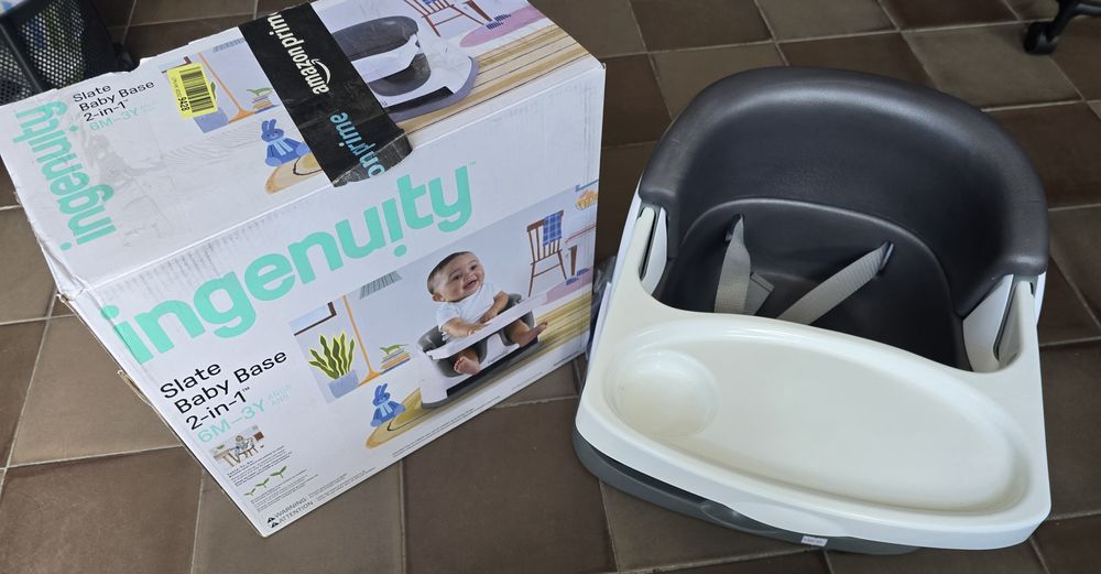 Ingenuity Baby Base 2 w 1 fotelik podwyższający