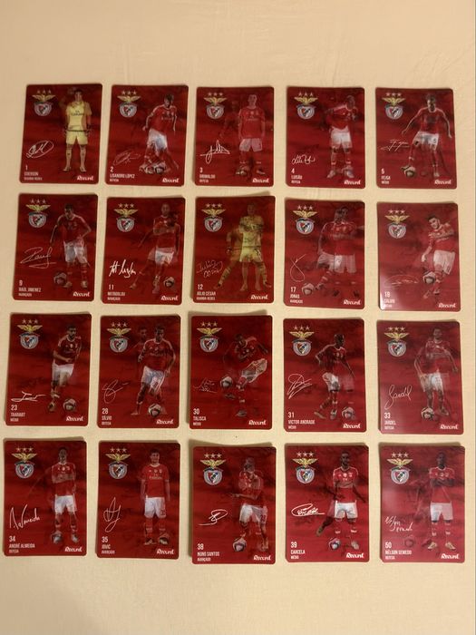 Cartas 3D Benfica 2015/16
