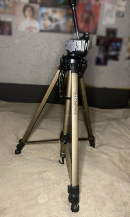 Штатив-тринога підлоговий, для фотокамер Weifeng WT3550 + чохол