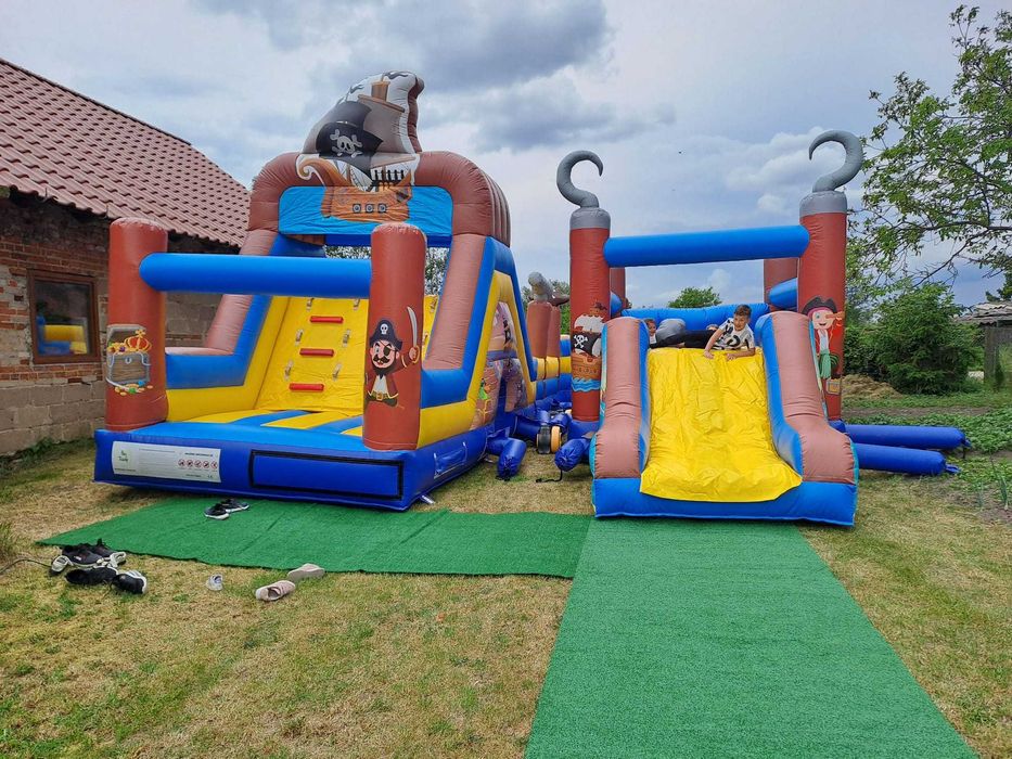 Zamki Dmuchane, Tor PRZESZKÓD, Eliminator, PIANA Party