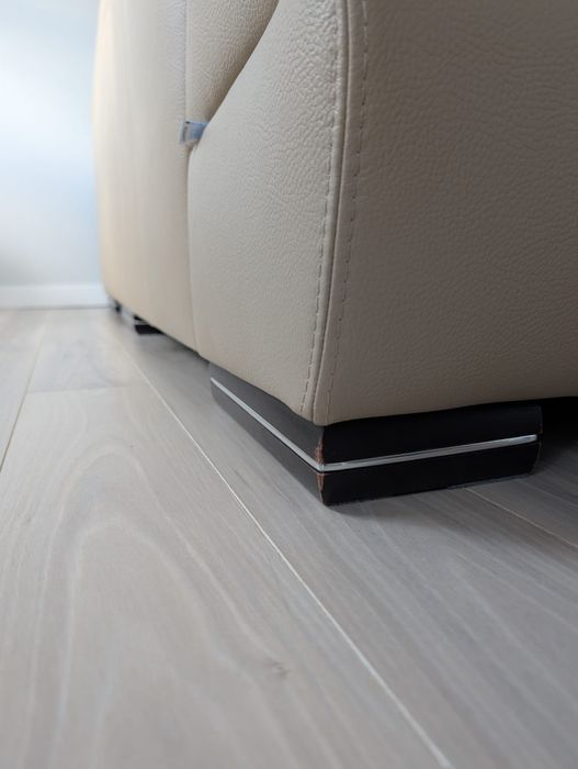 Narożnik/Sofa  skóra z funkcją spania