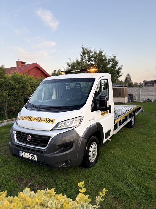 Autolaweta Fiat Ducato 3.0 180KM MAXI Klima Poduszki Hak 3T Wciągarka 6500kg Koguty LED Pomoc Drogowa ZAMIANA